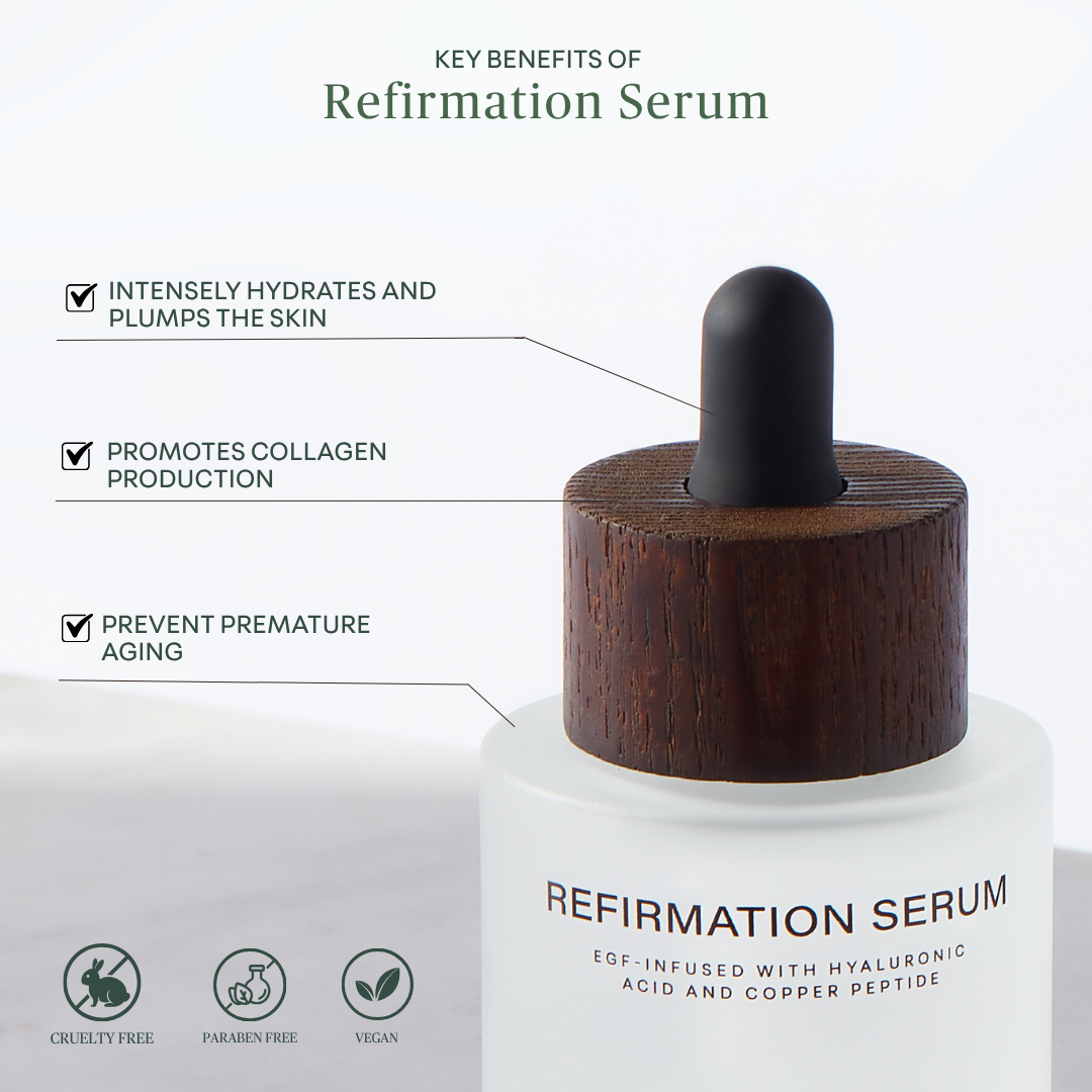 Anti-aging serum with firming benefits