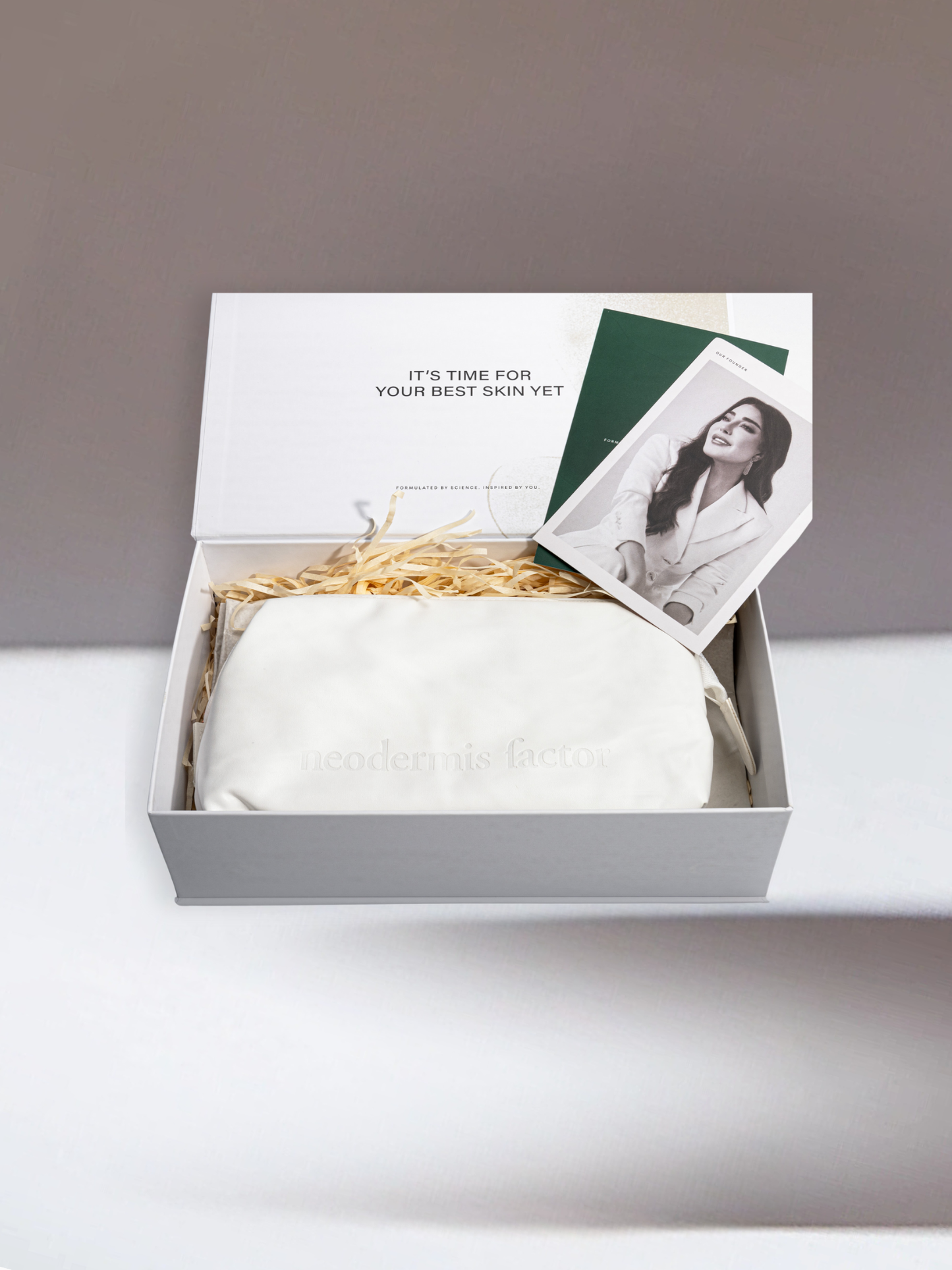 Skin care gift set with EGF