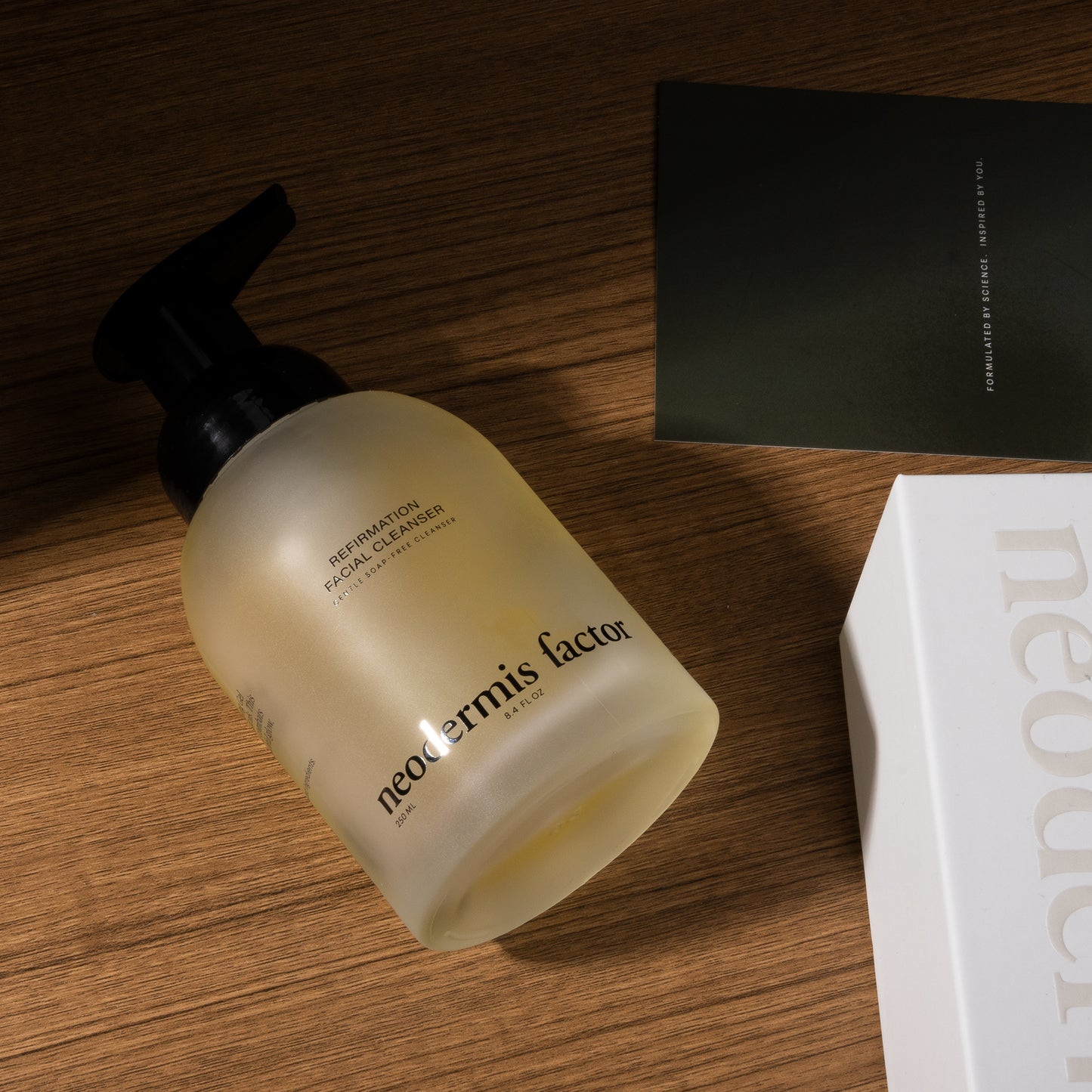 Refirmation face wash bottle